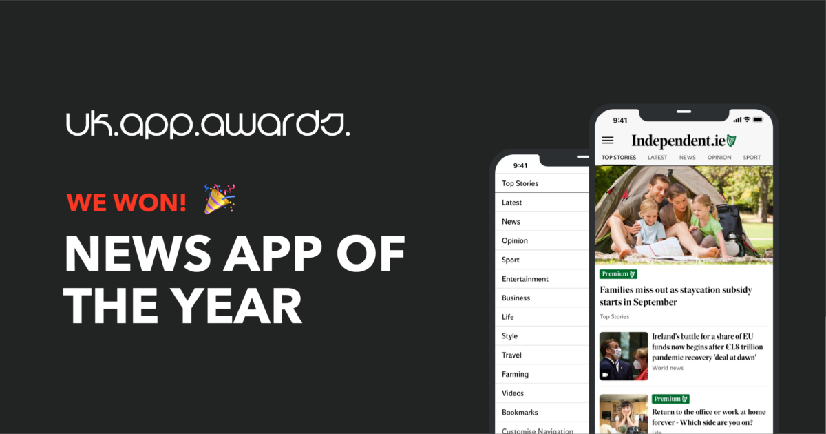 news app of the year cover image
