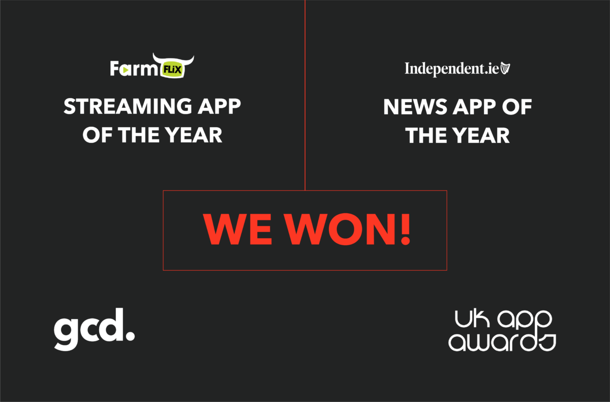 we won uk app awards cover image