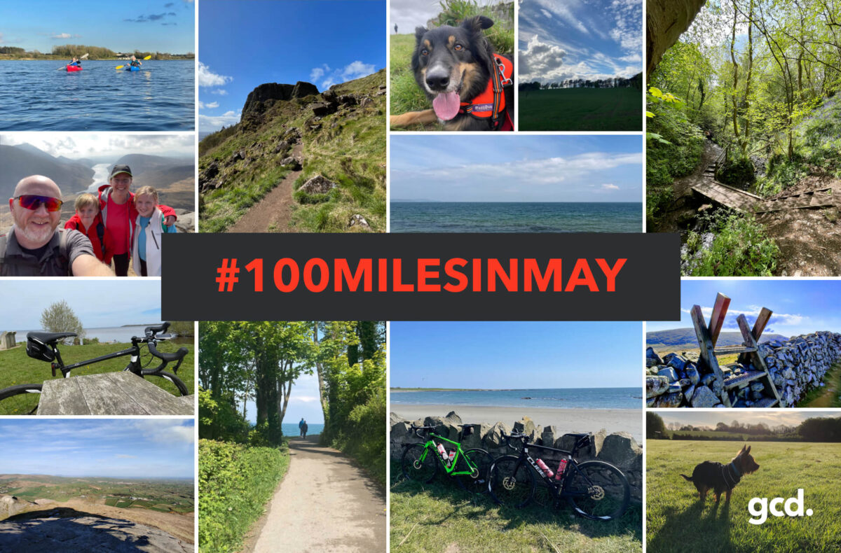 Images of nature from the teams 100 Miles in May challenge