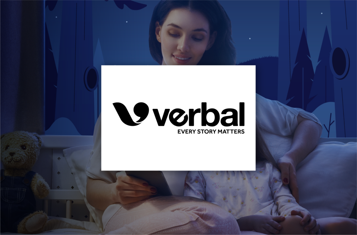 Verbal charity logo graphic