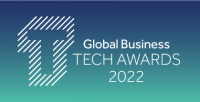 Global business tech awards 2022 badge