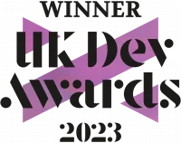 UKDA23-Winner-Badge2-1024×813 winner of UK dev awards 2023 badge